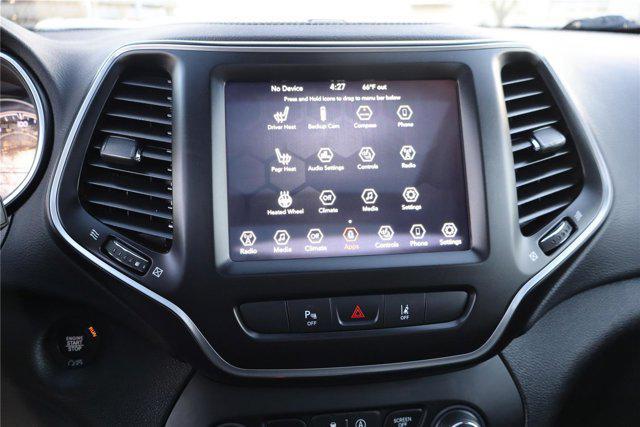 used 2021 Jeep Cherokee car, priced at $20,921