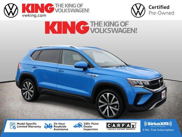 used 2022 Volkswagen Taos car, priced at $19,695