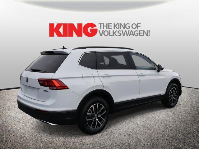 used 2021 Volkswagen Tiguan car, priced at $18,000