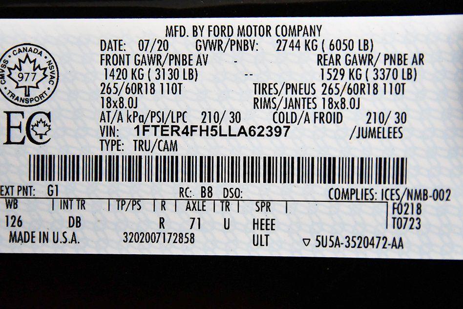 used 2020 Ford Ranger car, priced at $28,000