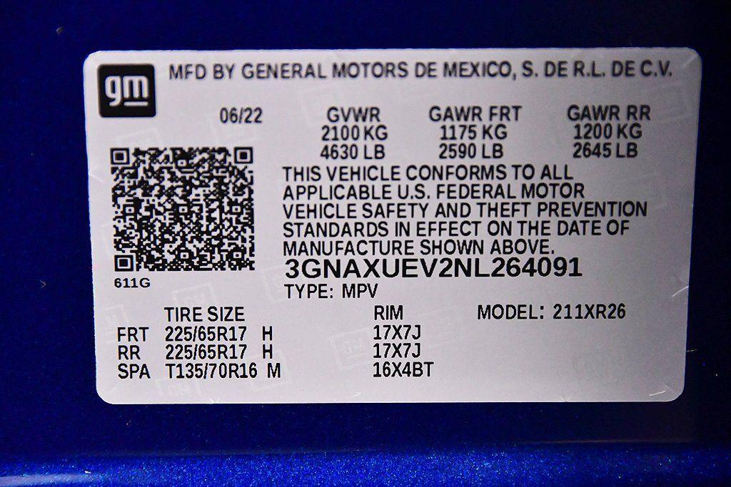 used 2022 Chevrolet Equinox car, priced at $20,000