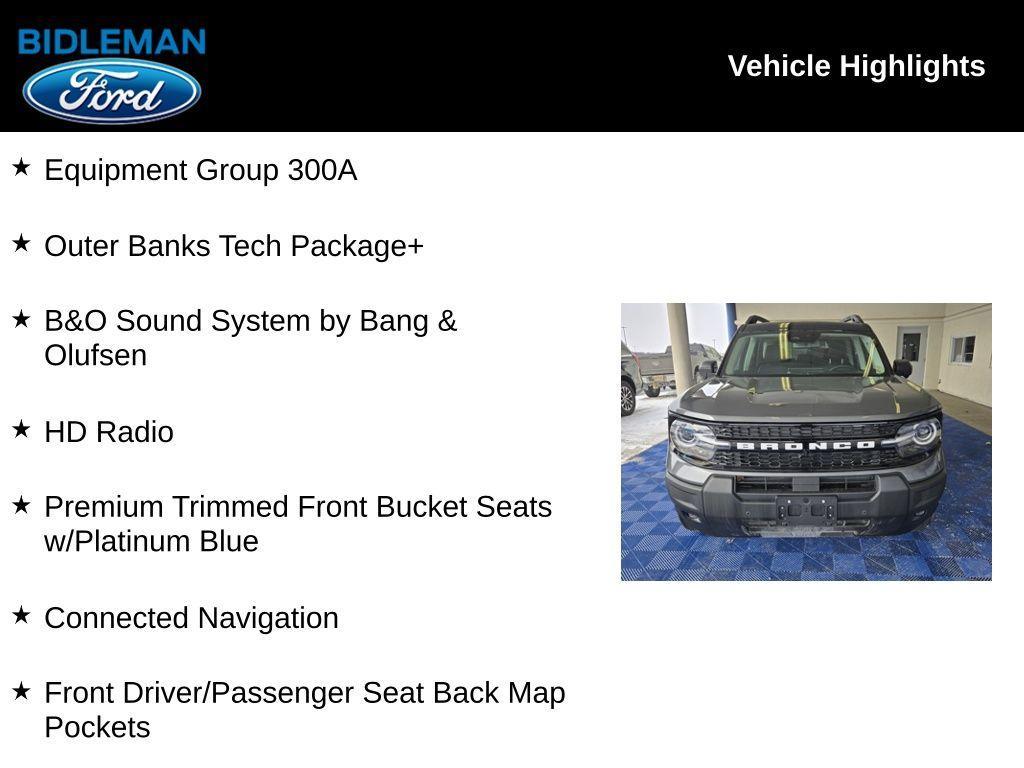 used 2025 Ford Bronco Sport car, priced at $30,967