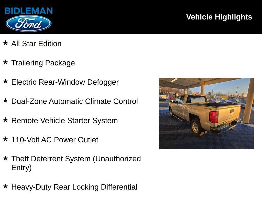 used 2017 Chevrolet Silverado 1500 car, priced at $24,330