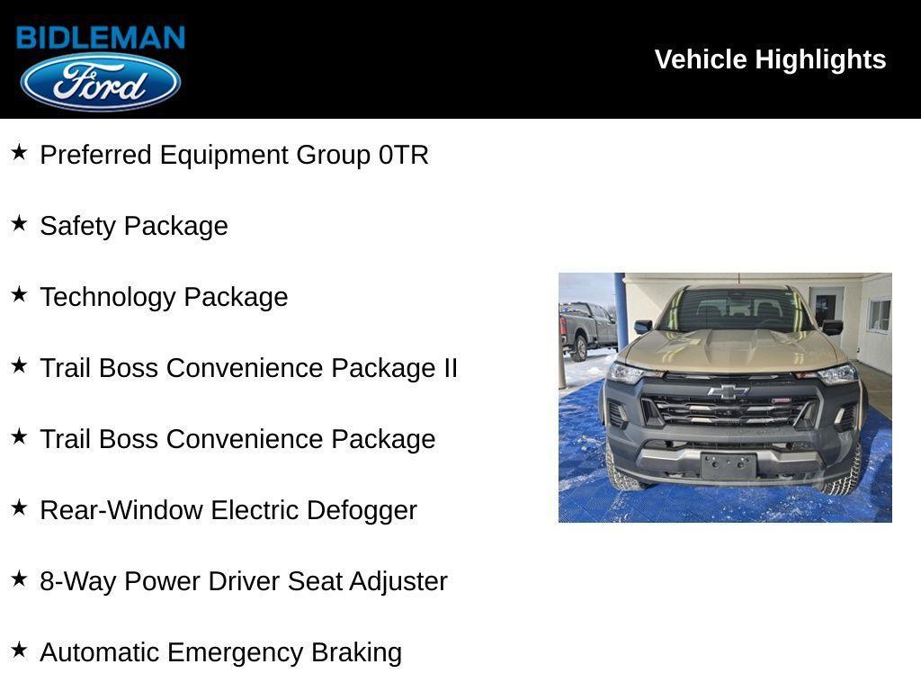 used 2023 Chevrolet Colorado car, priced at $35,000