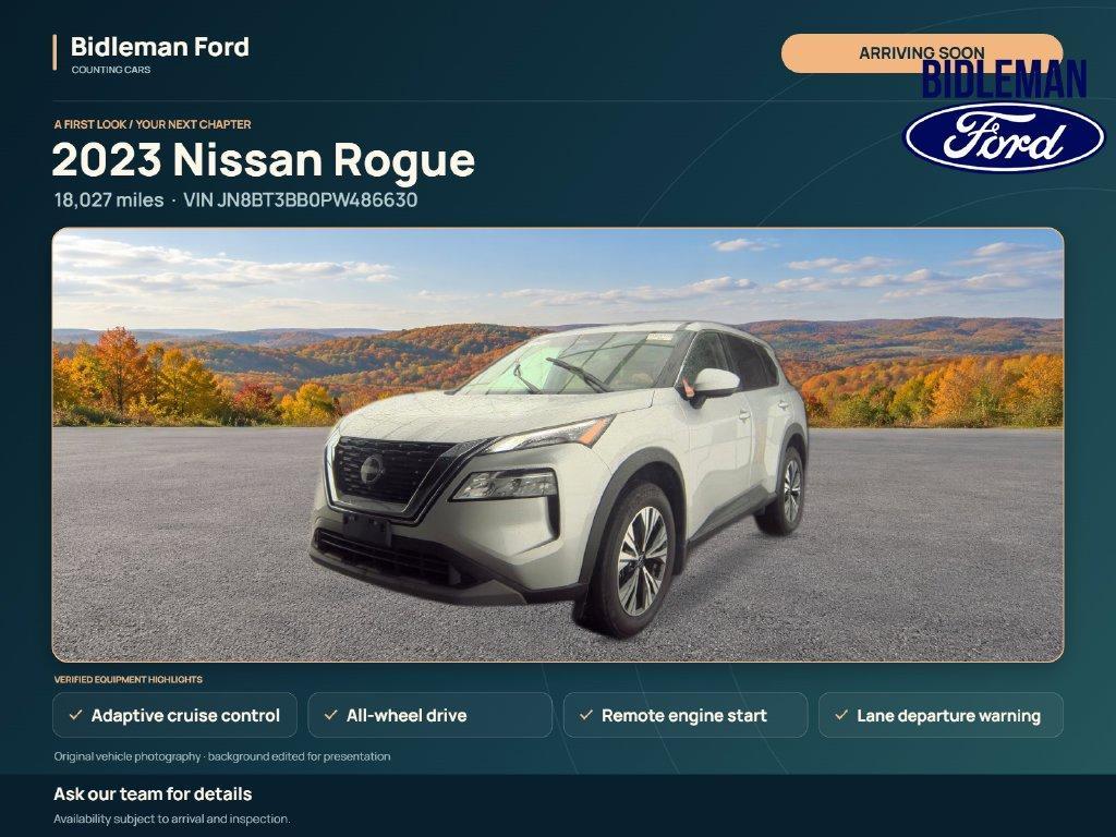 used 2023 Nissan Rogue car, priced at $24,399
