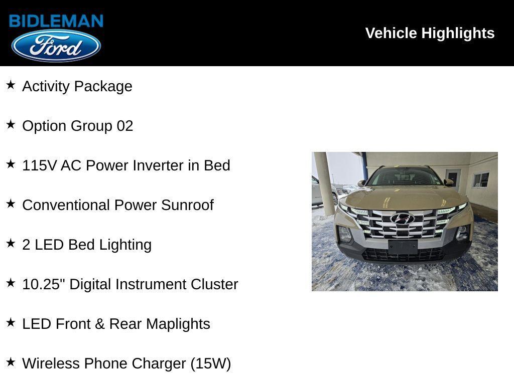 used 2023 Hyundai SANTA CRUZ car, priced at $25,000