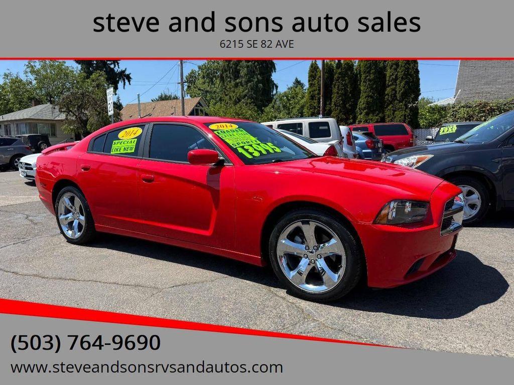 2014 Red Dodge Charger