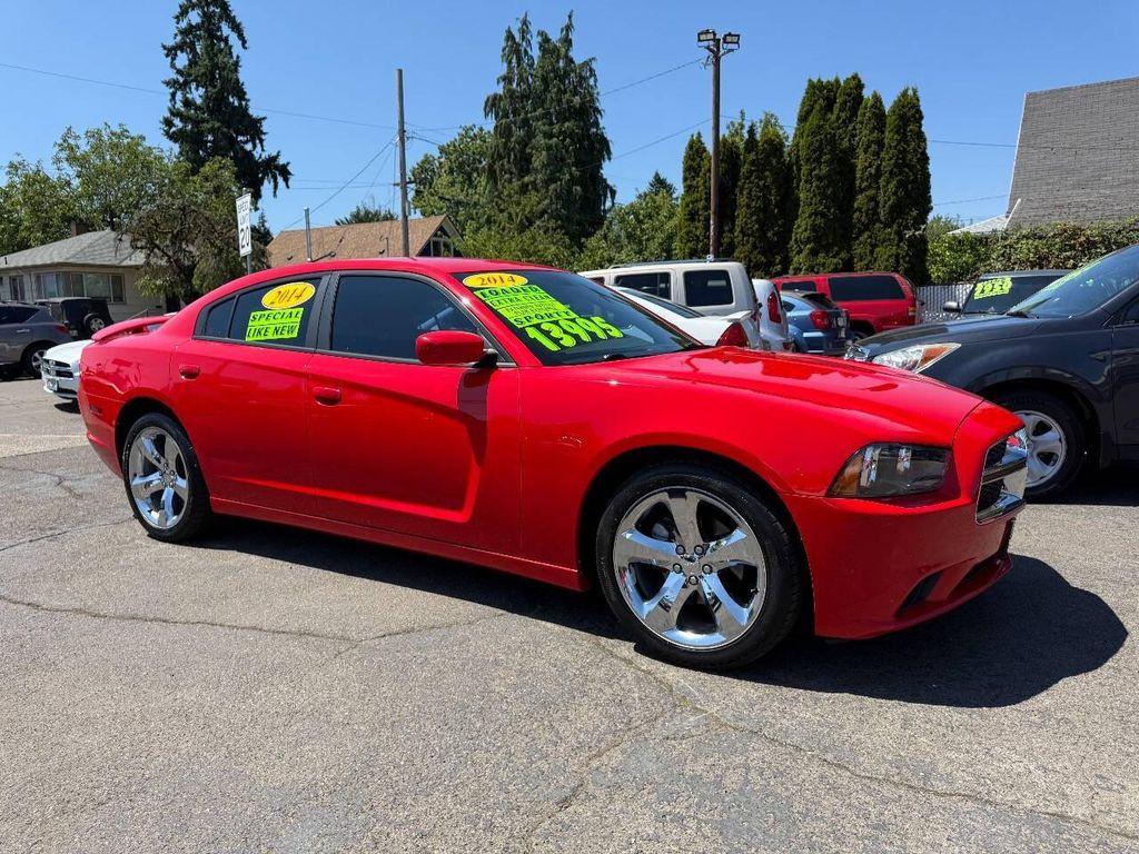 2014 Red Dodge Charger