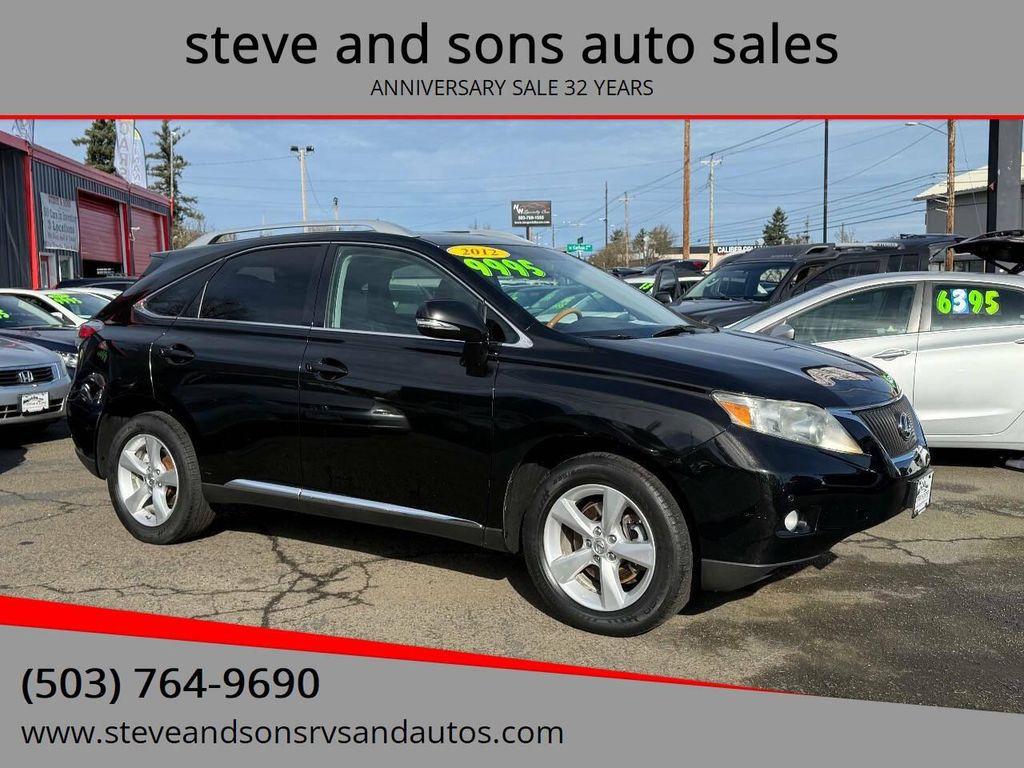 used 2012 Lexus RX 350 car, priced at $9,500
