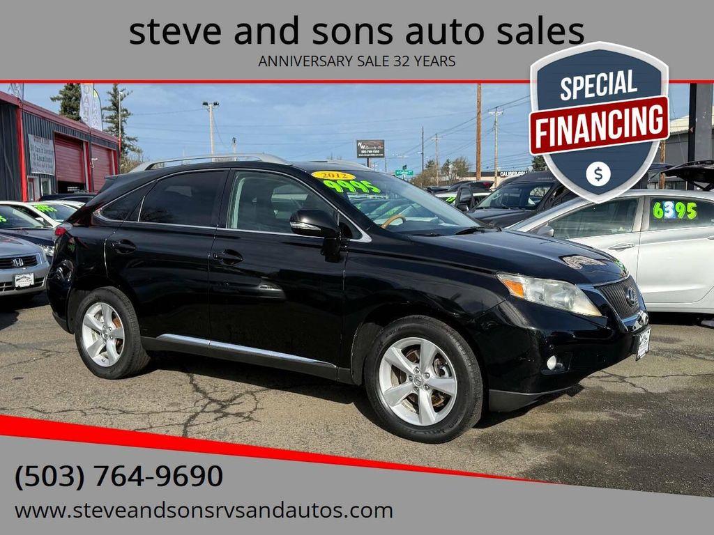 used 2012 Lexus RX 350 car, priced at $9,500