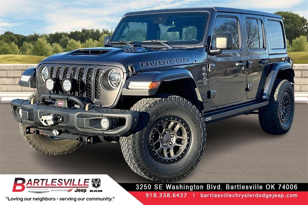 used 2022 Jeep Wrangler Unlimited car, priced at $58,511