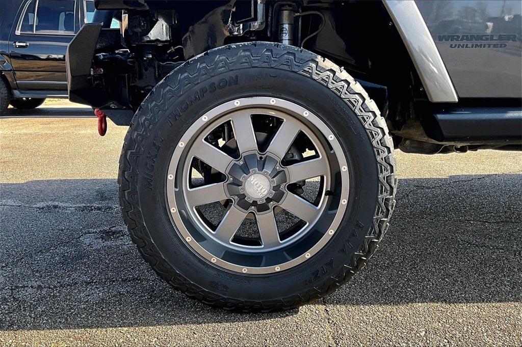 used 2017 Jeep Wrangler Unlimited car, priced at $20,711