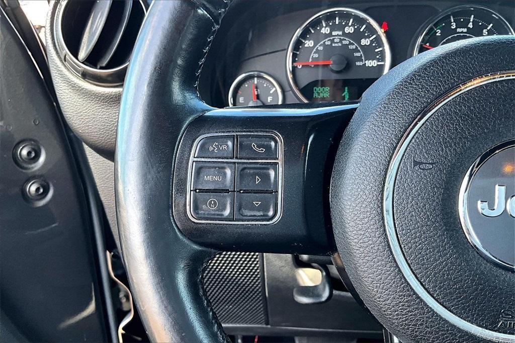 used 2017 Jeep Wrangler Unlimited car, priced at $20,711