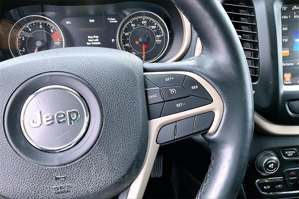 used 2018 Jeep Cherokee car, priced at $19,511