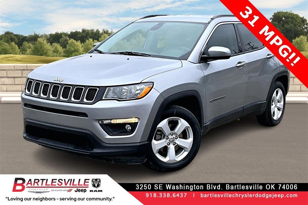 used 2021 Jeep Compass car, priced at $16,411