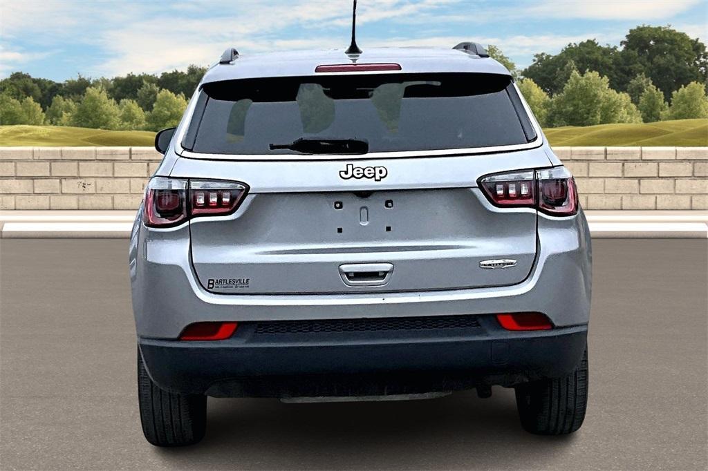 used 2021 Jeep Compass car, priced at $17,311