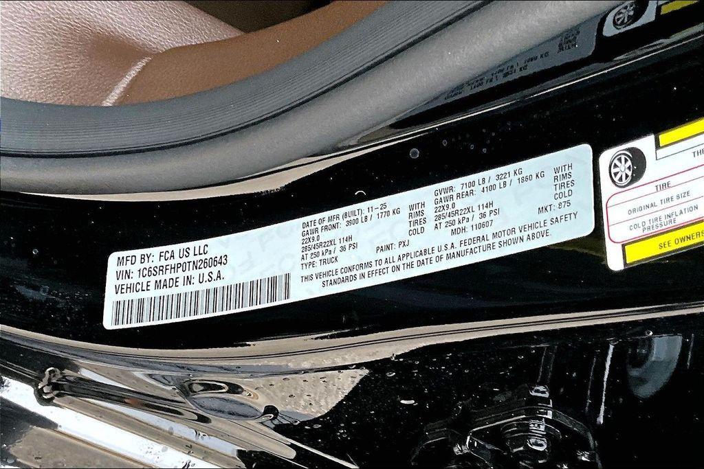 new 2026 Ram 1500 car, priced at $76,897