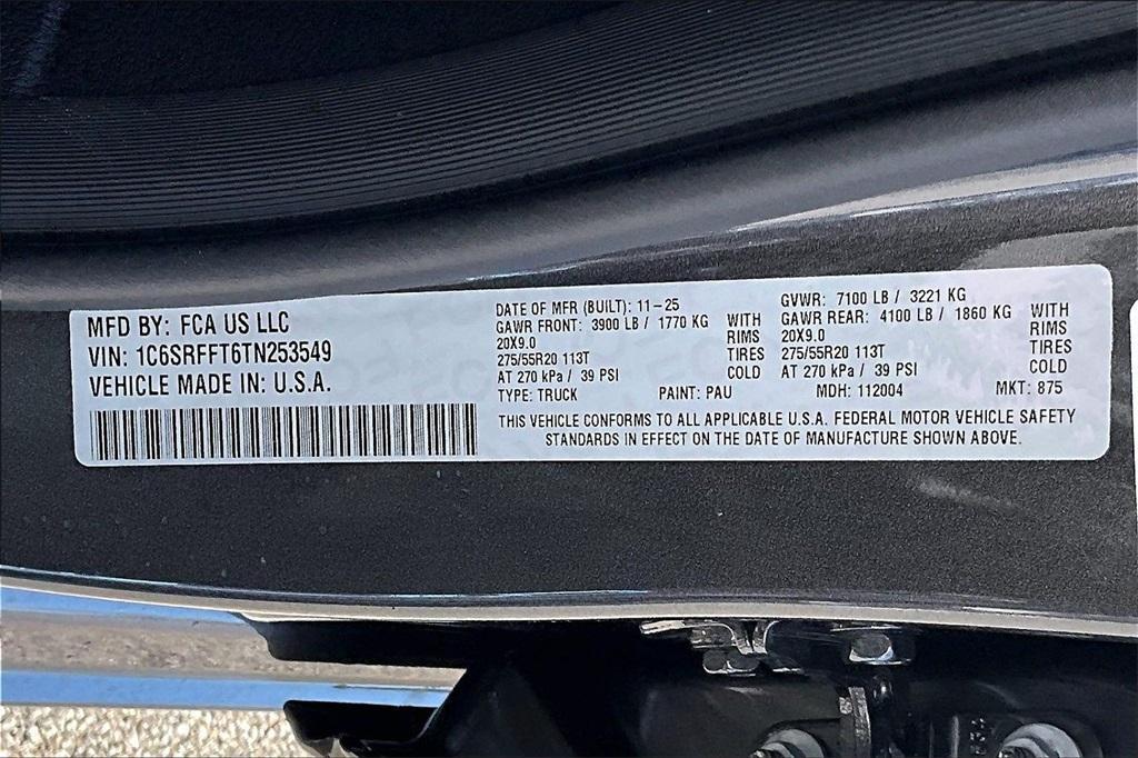 new 2026 Ram 1500 car, priced at $55,912