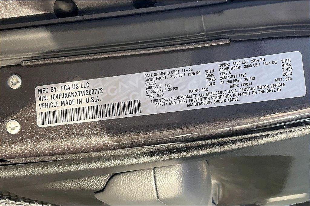 new 2026 Jeep Wrangler car, priced at $37,671