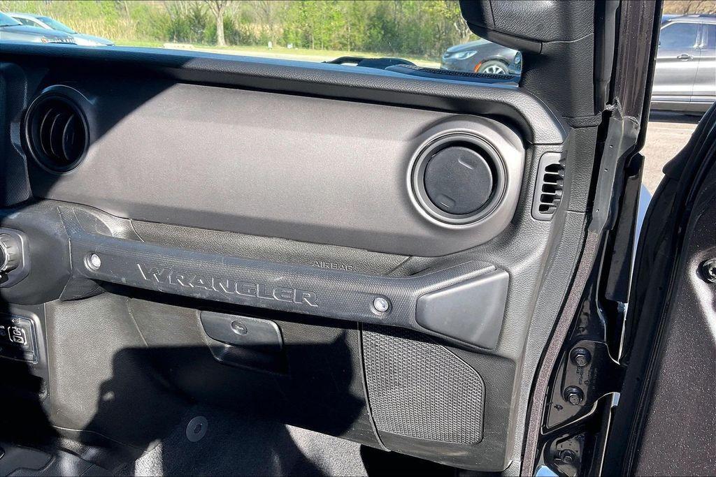 used 2021 Jeep Wrangler car, priced at $27,611