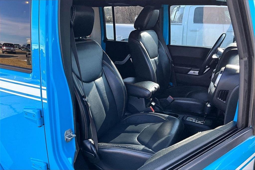 used 2017 Jeep Wrangler Unlimited car, priced at $22,711