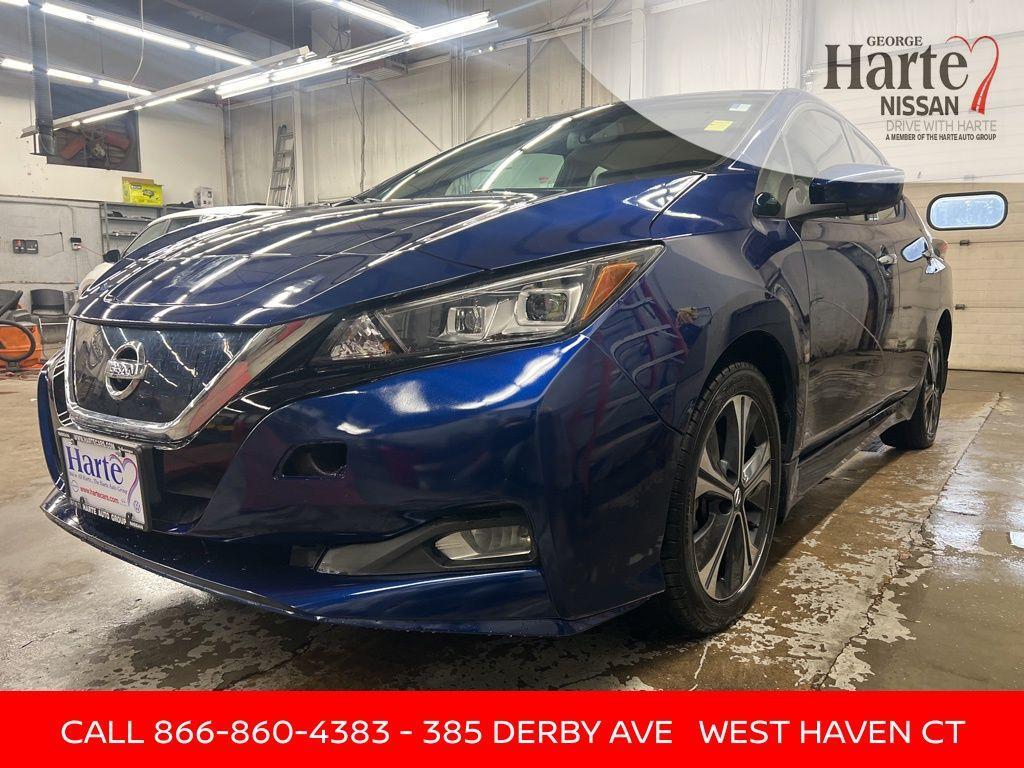 used 2022 Nissan Leaf car, priced at $13,494