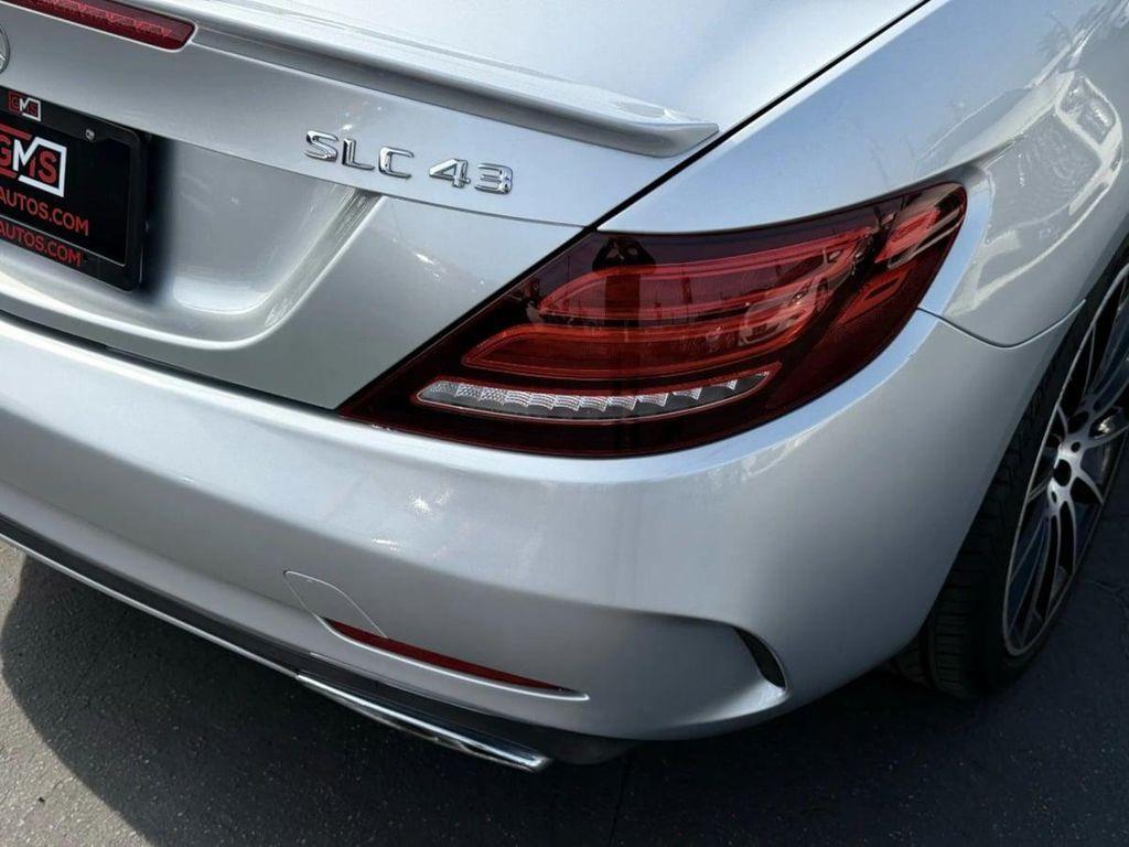 used 2017 Mercedes-Benz AMG SLC 43 car, priced at $26,995