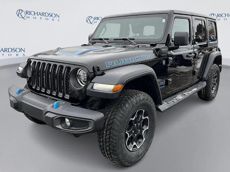 used 2022 Jeep Wrangler Unlimited 4xe car, priced at $30,960
