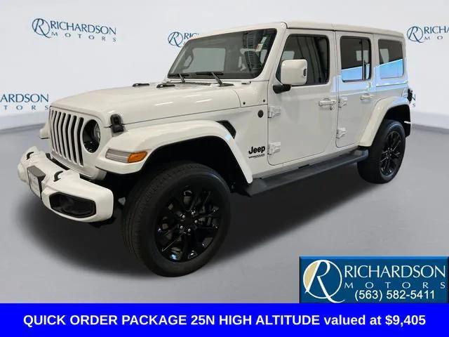 used 2021 Jeep Wrangler Unlimited car, priced at $34,441