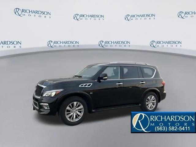 used 2017 INFINITI QX80 car, priced at $18,125