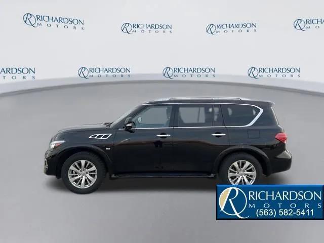 used 2017 INFINITI QX80 car, priced at $18,125