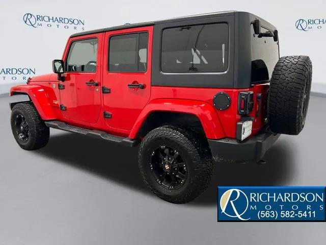 used 2015 Jeep Wrangler Unlimited car, priced at $18,533