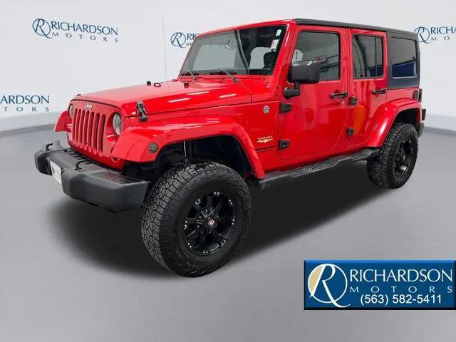 used 2015 Jeep Wrangler Unlimited car, priced at $18,533