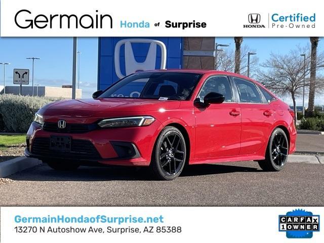 used 2024 Honda Civic car, priced at $23,346