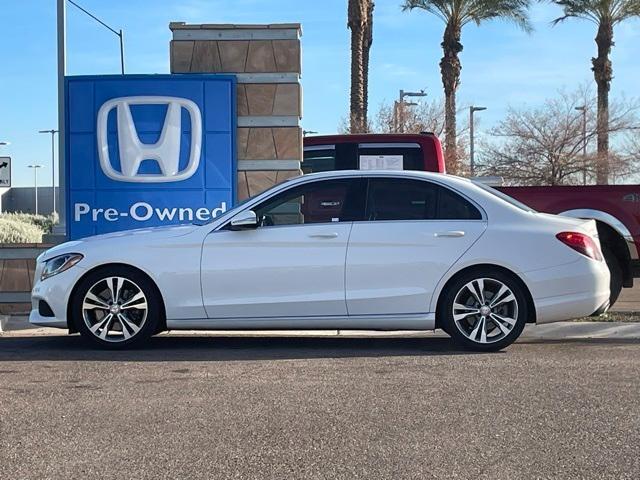 used 2015 Mercedes-Benz C-Class car, priced at $14,995