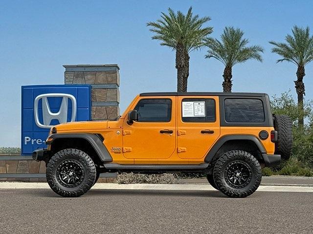 used 2018 Jeep Wrangler Unlimited car, priced at $18,199