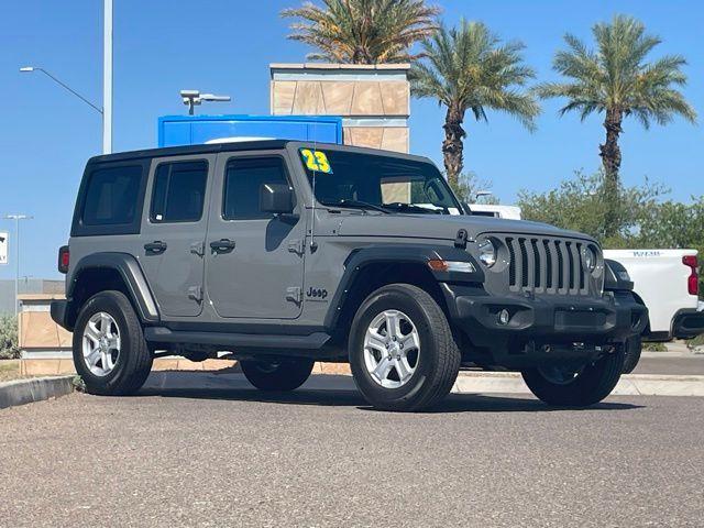used 2023 Jeep Wrangler car, priced at $35,672