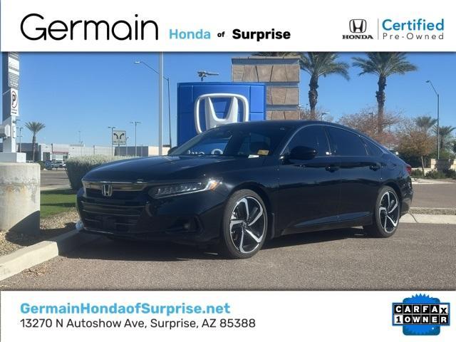 used 2022 Honda Accord car, priced at $25,278