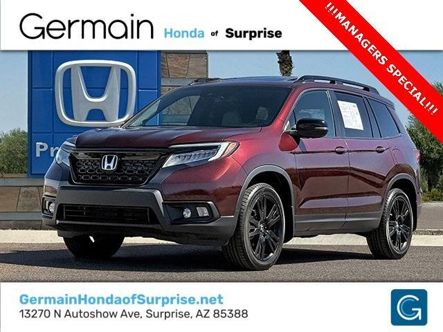 used 2021 Honda Passport car, priced at $24,487