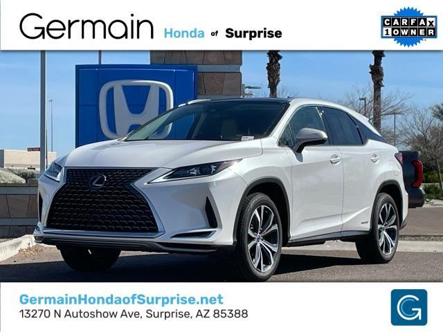 used 2021 Lexus RX 450h car, priced at $43,256