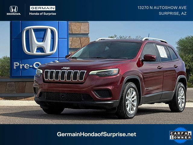 used 2021 Jeep Cherokee car, priced at $13,798