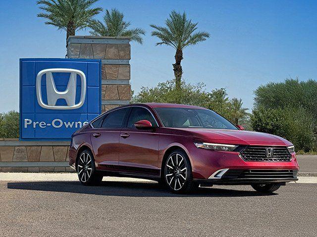 used 2023 Honda Accord Hybrid car, priced at $30,483