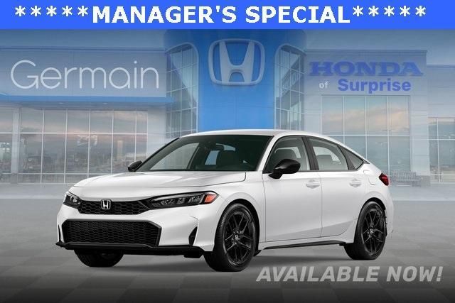 new 2026 Honda Civic car, priced at $28,382
