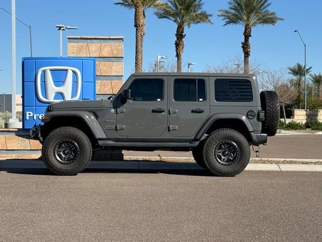 used 2020 Jeep Wrangler Unlimited car, priced at $29,422