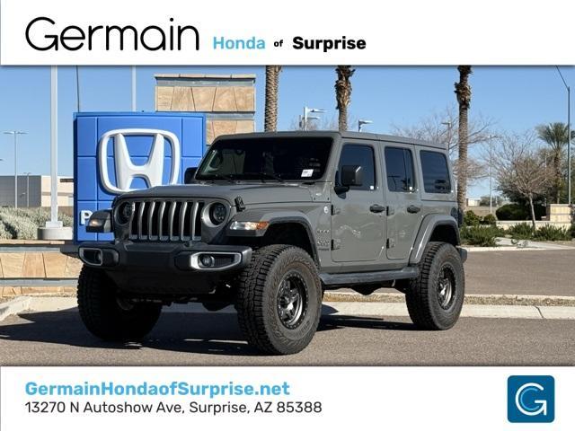used 2020 Jeep Wrangler Unlimited car, priced at $29,422