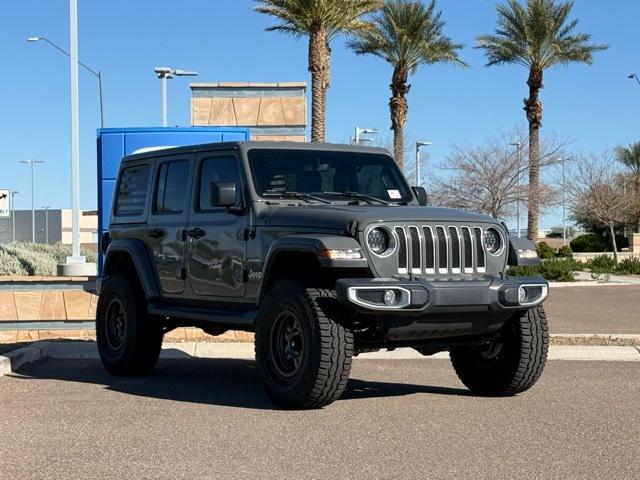 used 2020 Jeep Wrangler Unlimited car, priced at $29,422
