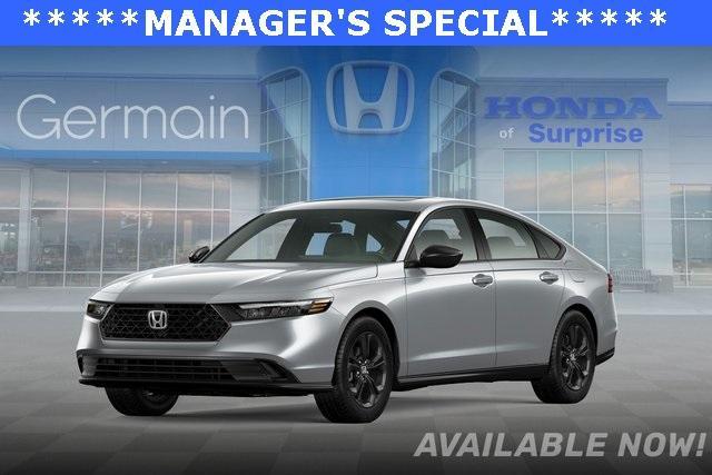 new 2025 Honda Accord car, priced at $30,565