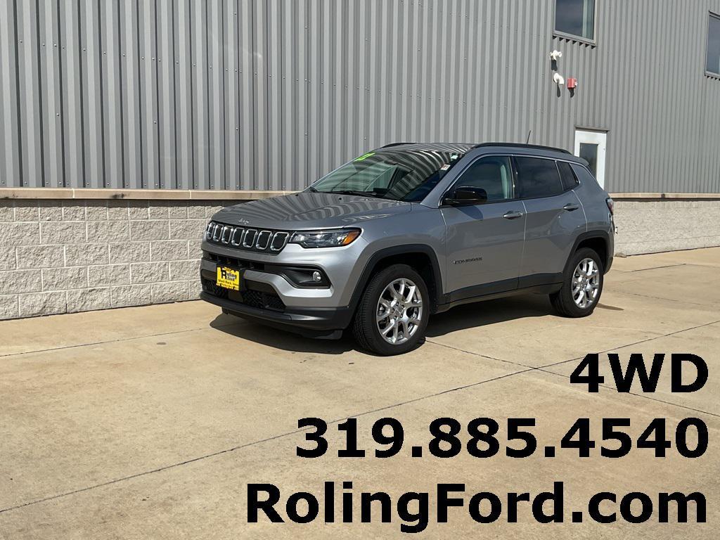used 2022 Jeep Compass car, priced at $21,789
