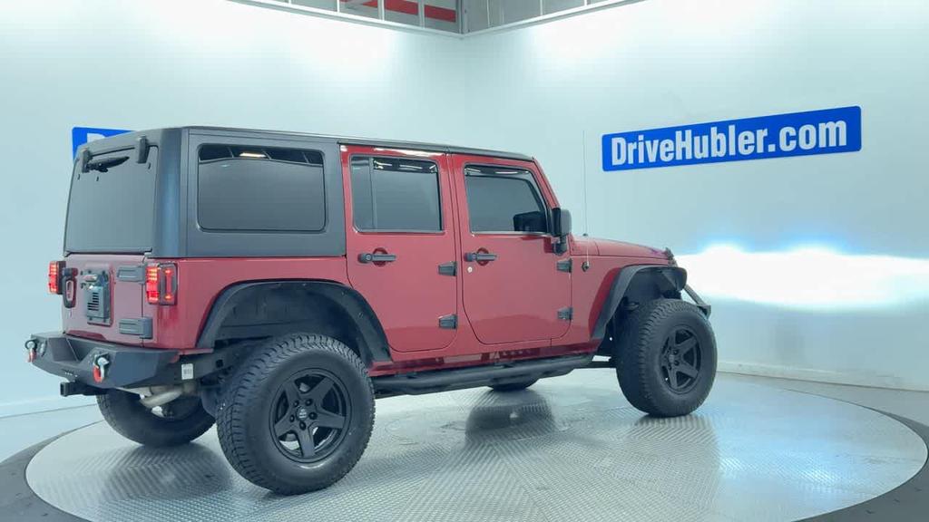 used 2013 Jeep Wrangler Unlimited car, priced at $16,224