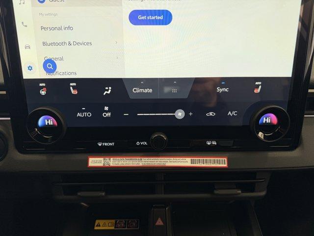 new 2026 Toyota bZ car, priced at $41,597